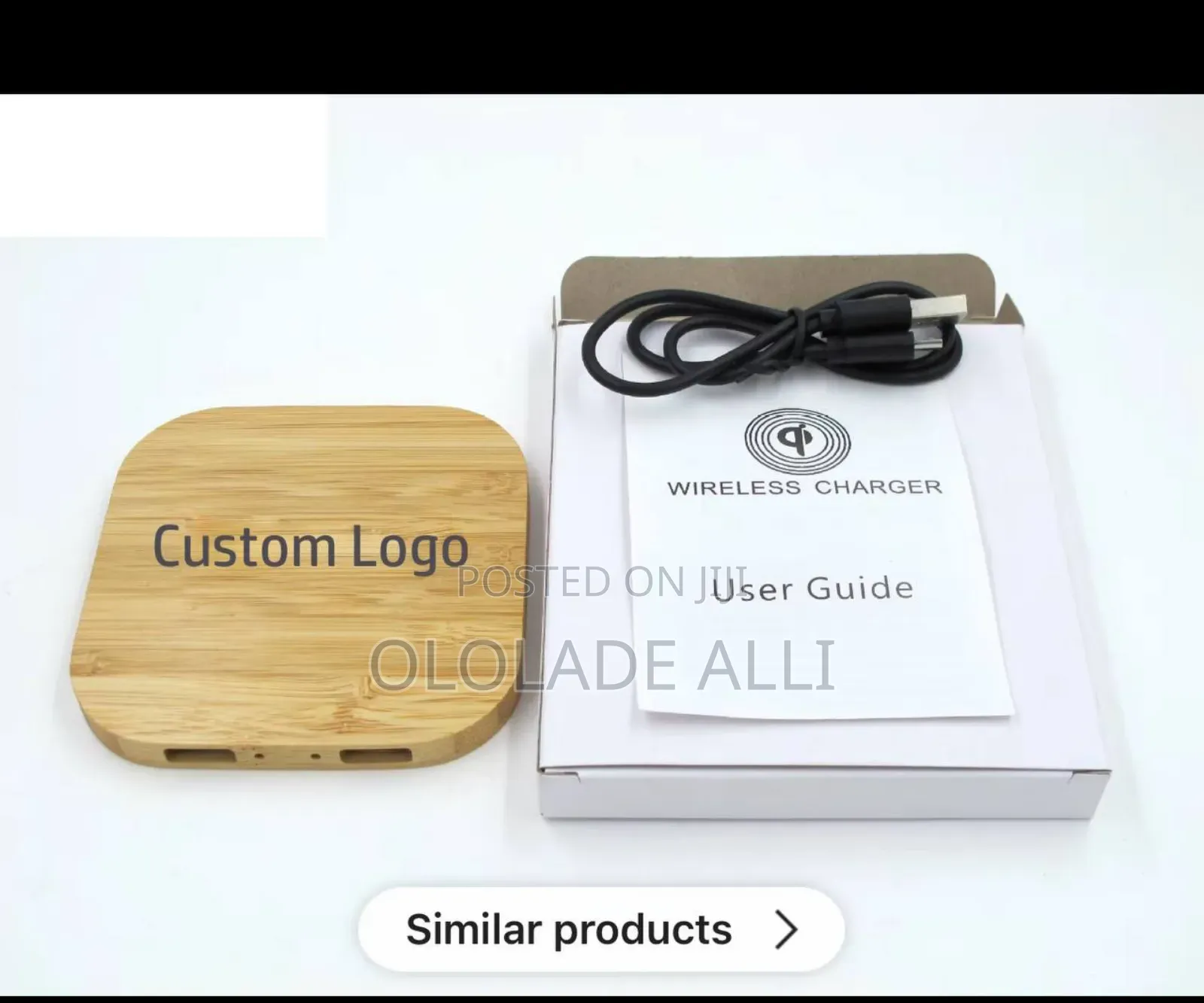 Bamboo Wireless Fast Charger