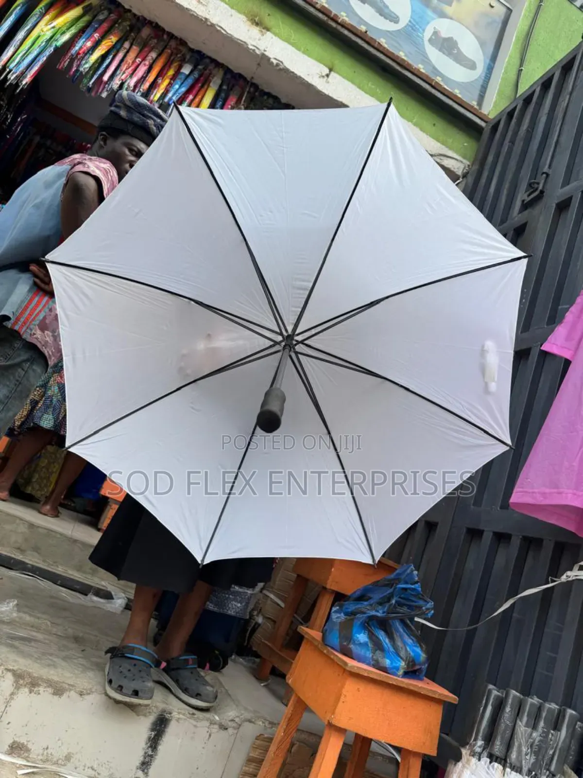 Pure White⚪ Durable Umbrella Available