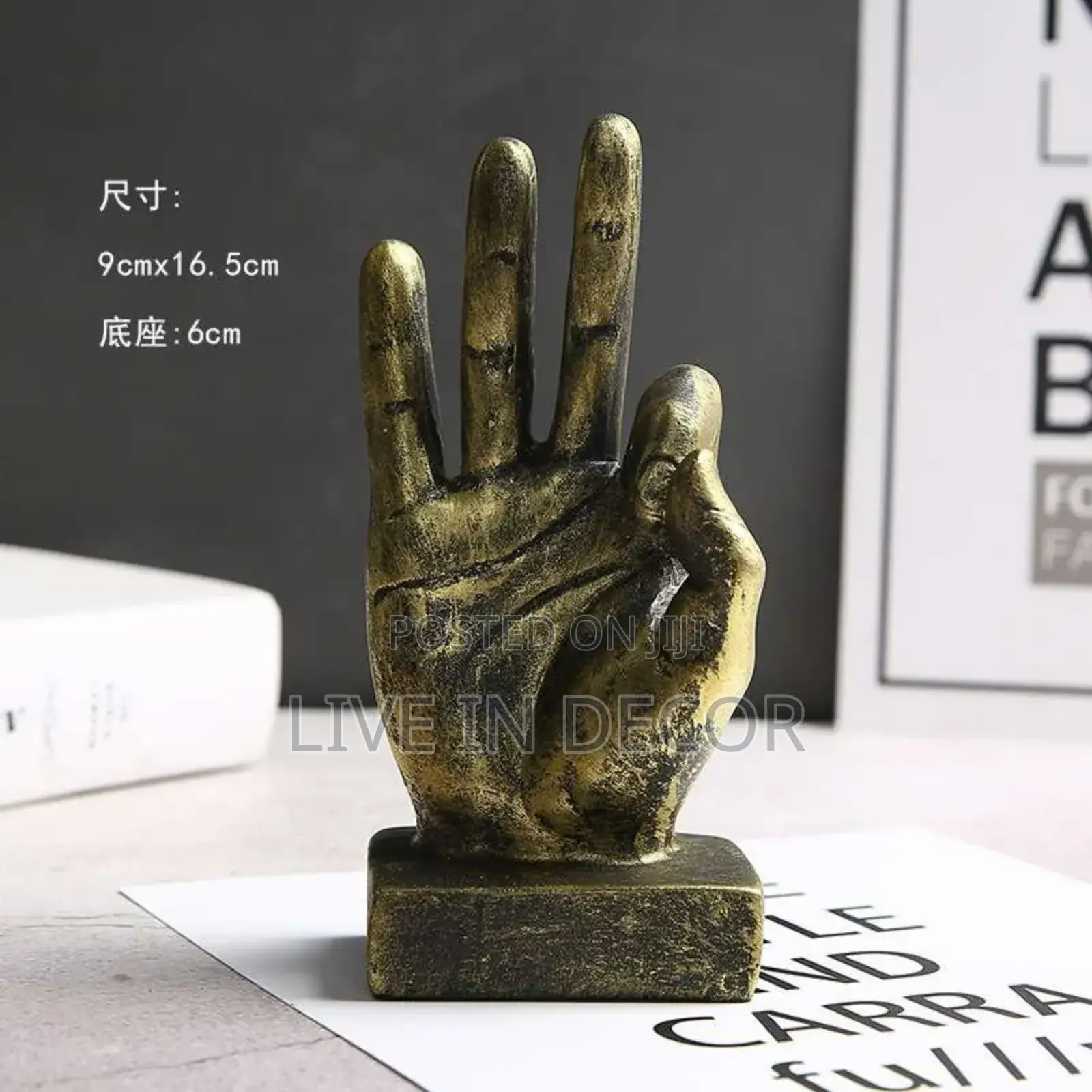 Hand Gesture Statues