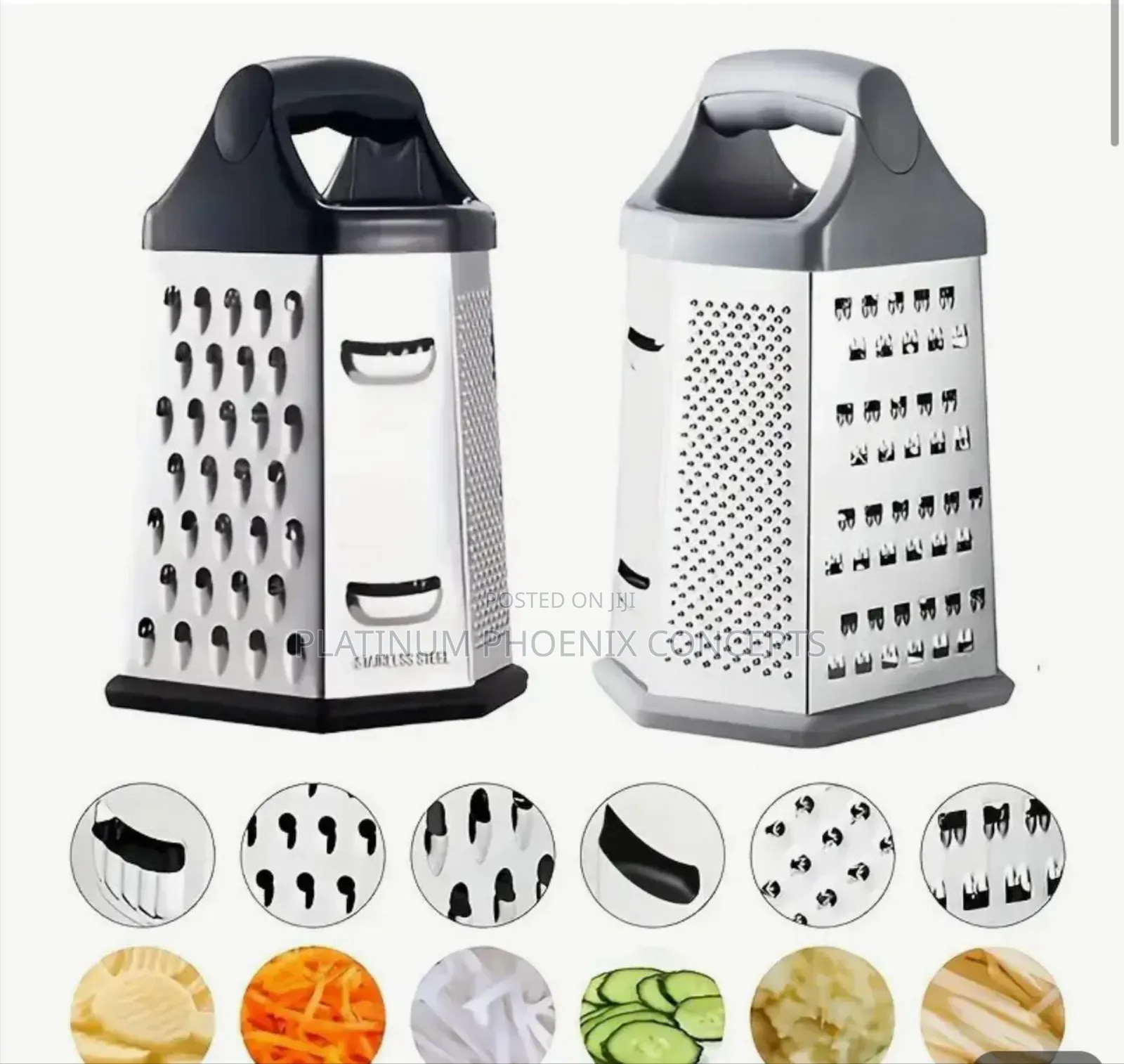 6 Ways Grater