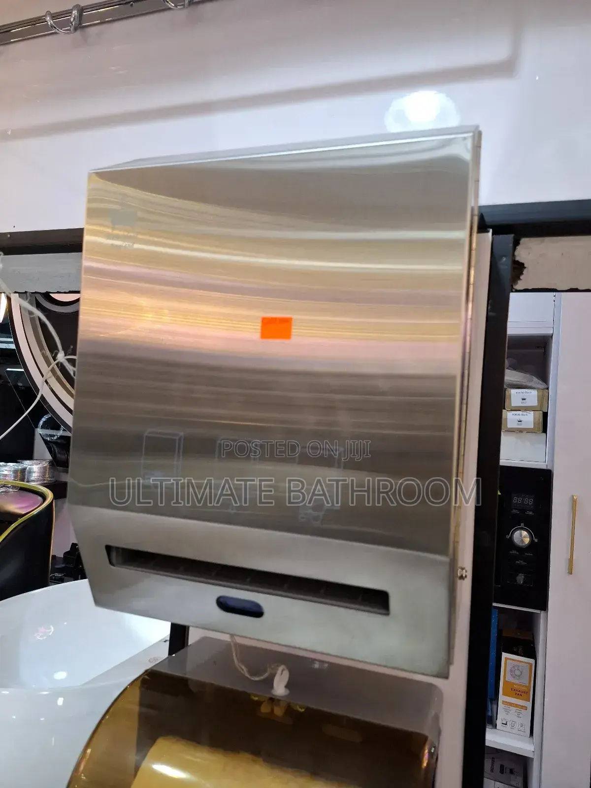 Automatic Stainless Steel Tissue Paper Dispenser