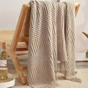,127 by 180cm Home Textile Knitted Blanket