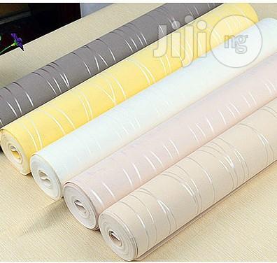 3D Panels Wallpaper Interior