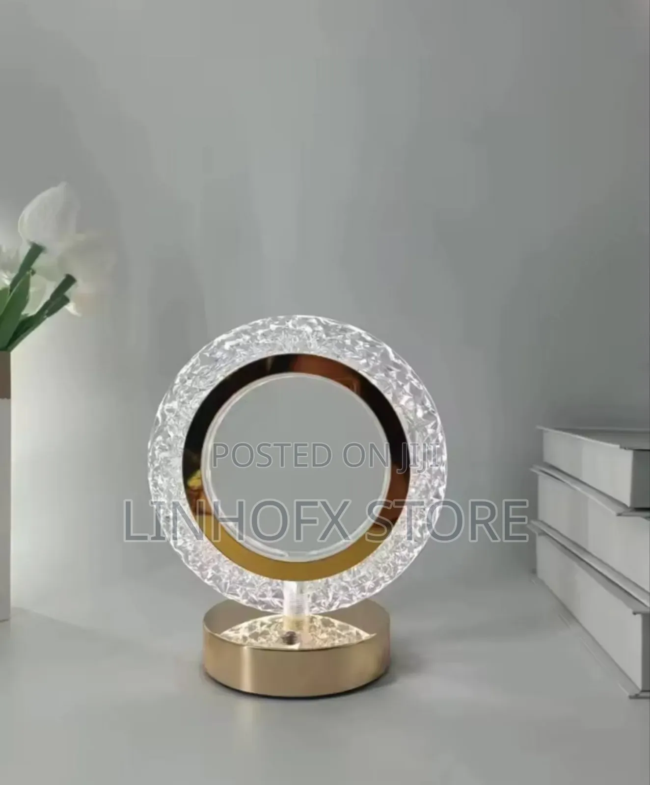 Crystal Table Lamp Desktop
