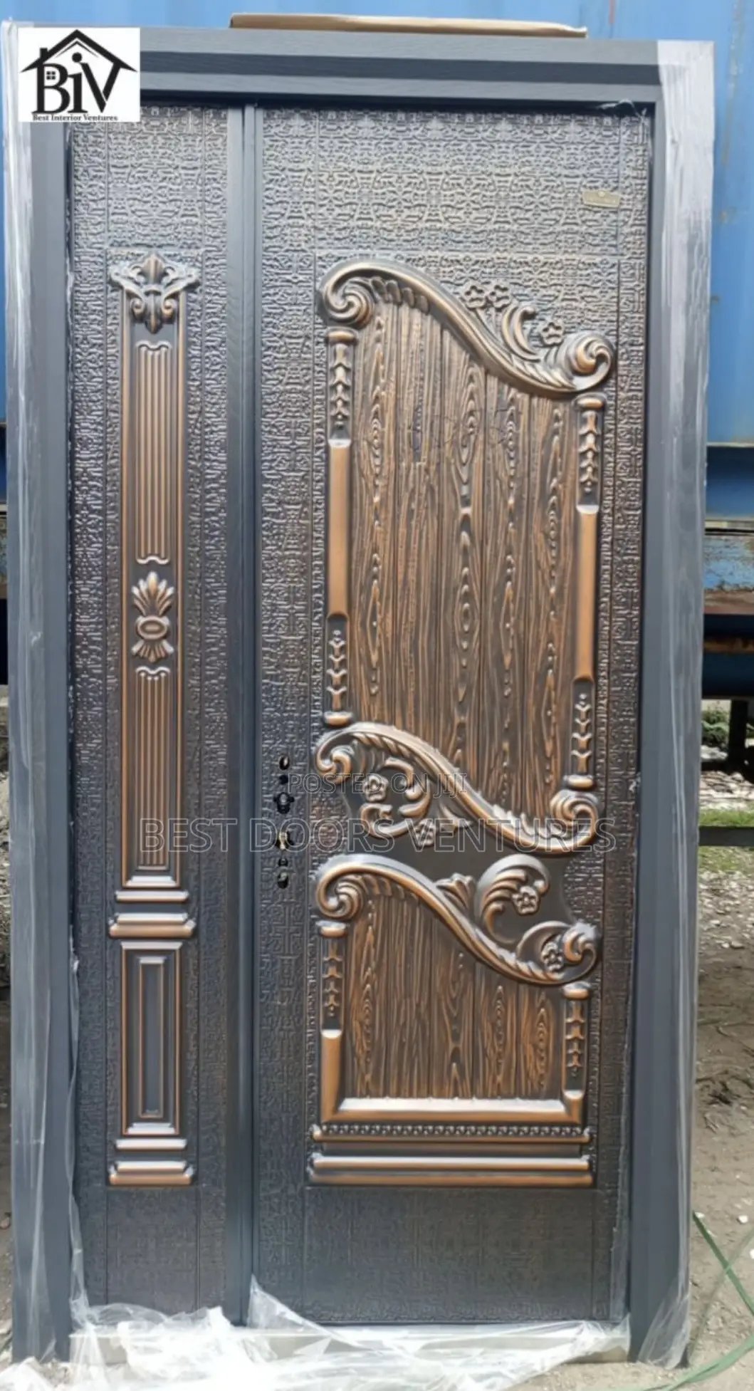 4ft by 8ft Copper Security Door
