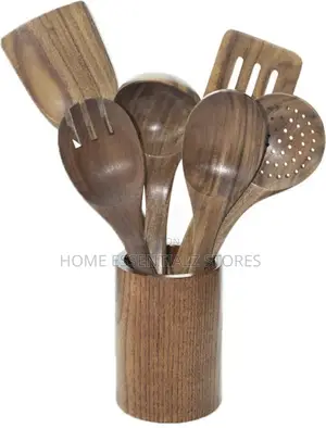 Natural Set of Cooking Wooden Spoons