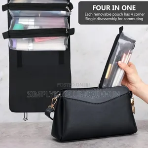 4 In 1 Roll Up Makeup Organizer Bag