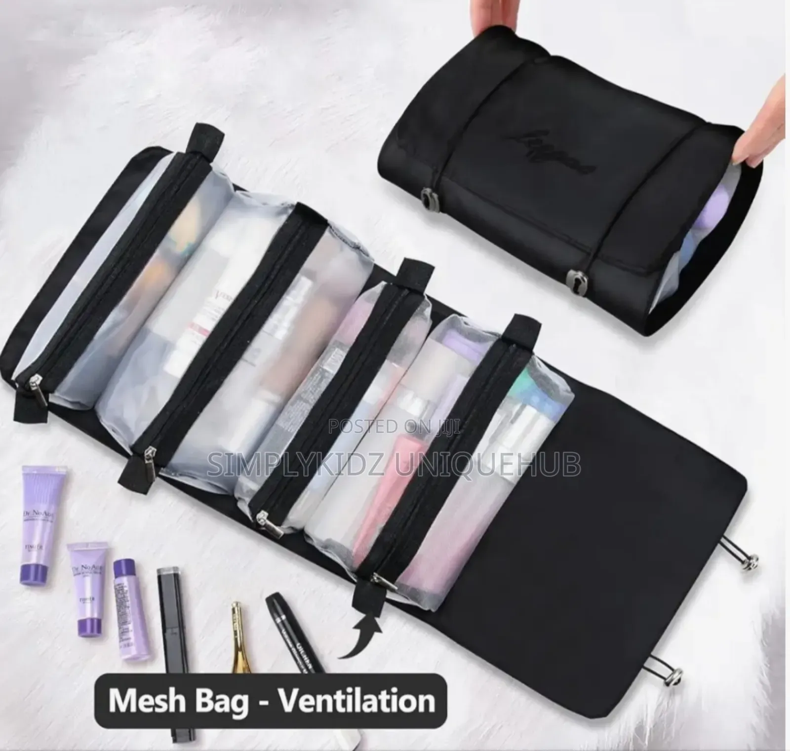 4 In 1 Roll Up Makeup Organizer Bag