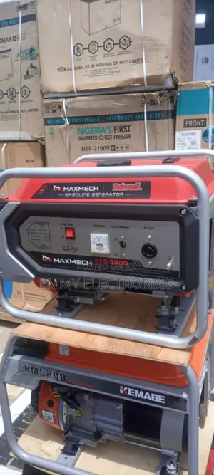 3.5kva Maxmech Petrol Generator 100% Copper Coil