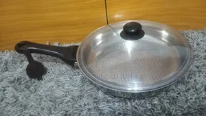 Fissler Weighty German Used Frying Pan With A Glass Lid.