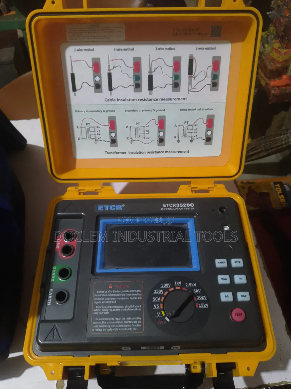 Insulation Tester 500_15000v