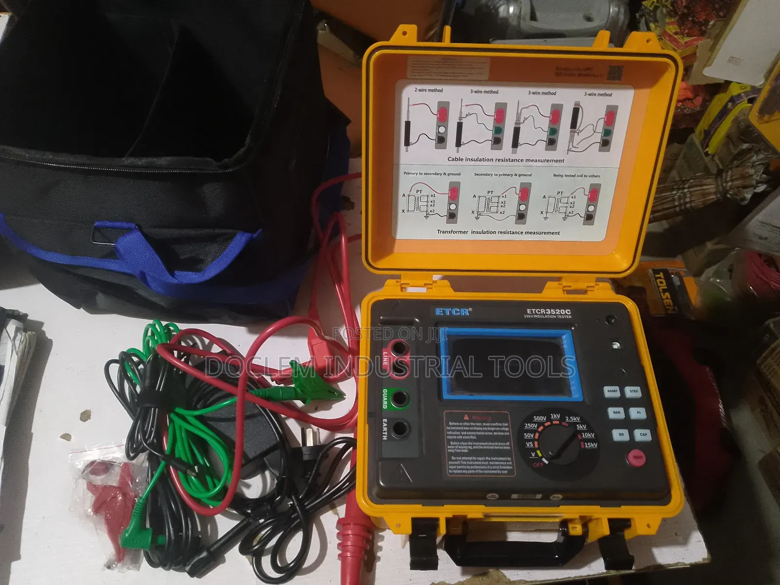 Insulation Tester 500_15000v