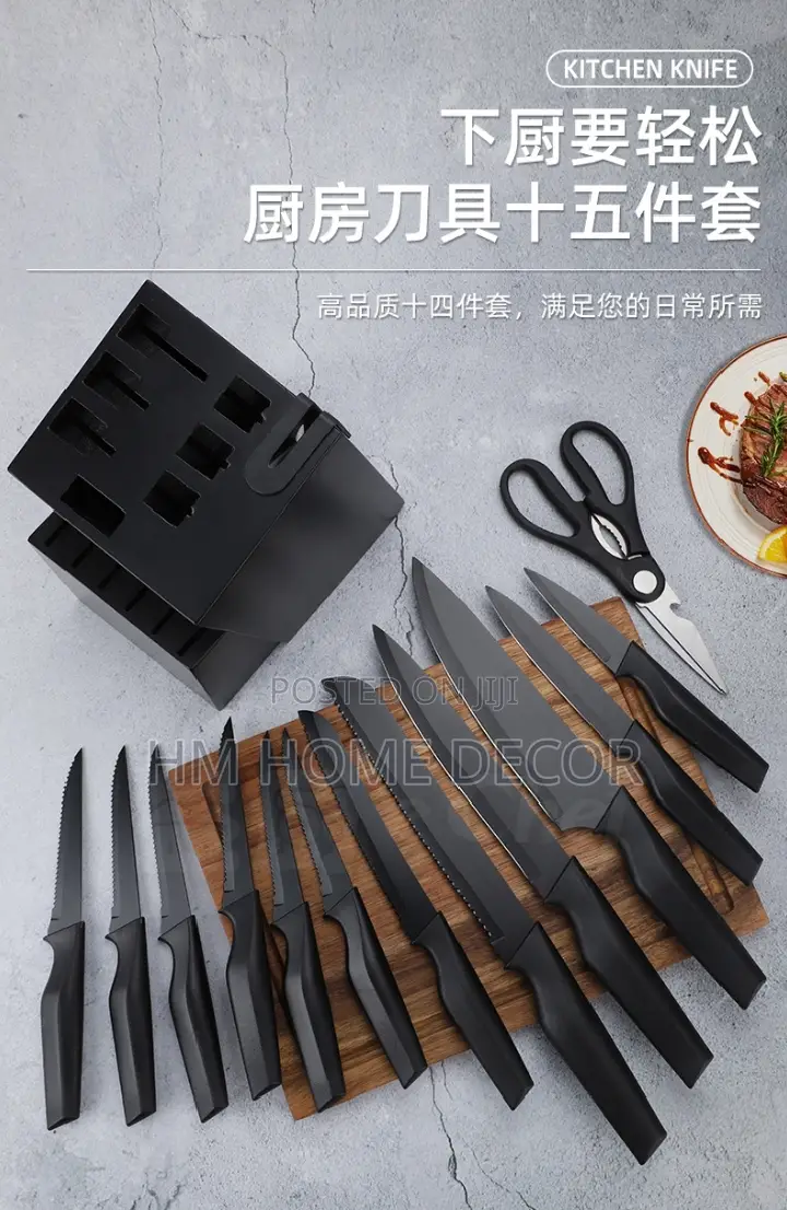 Solid Wood Knife Sets