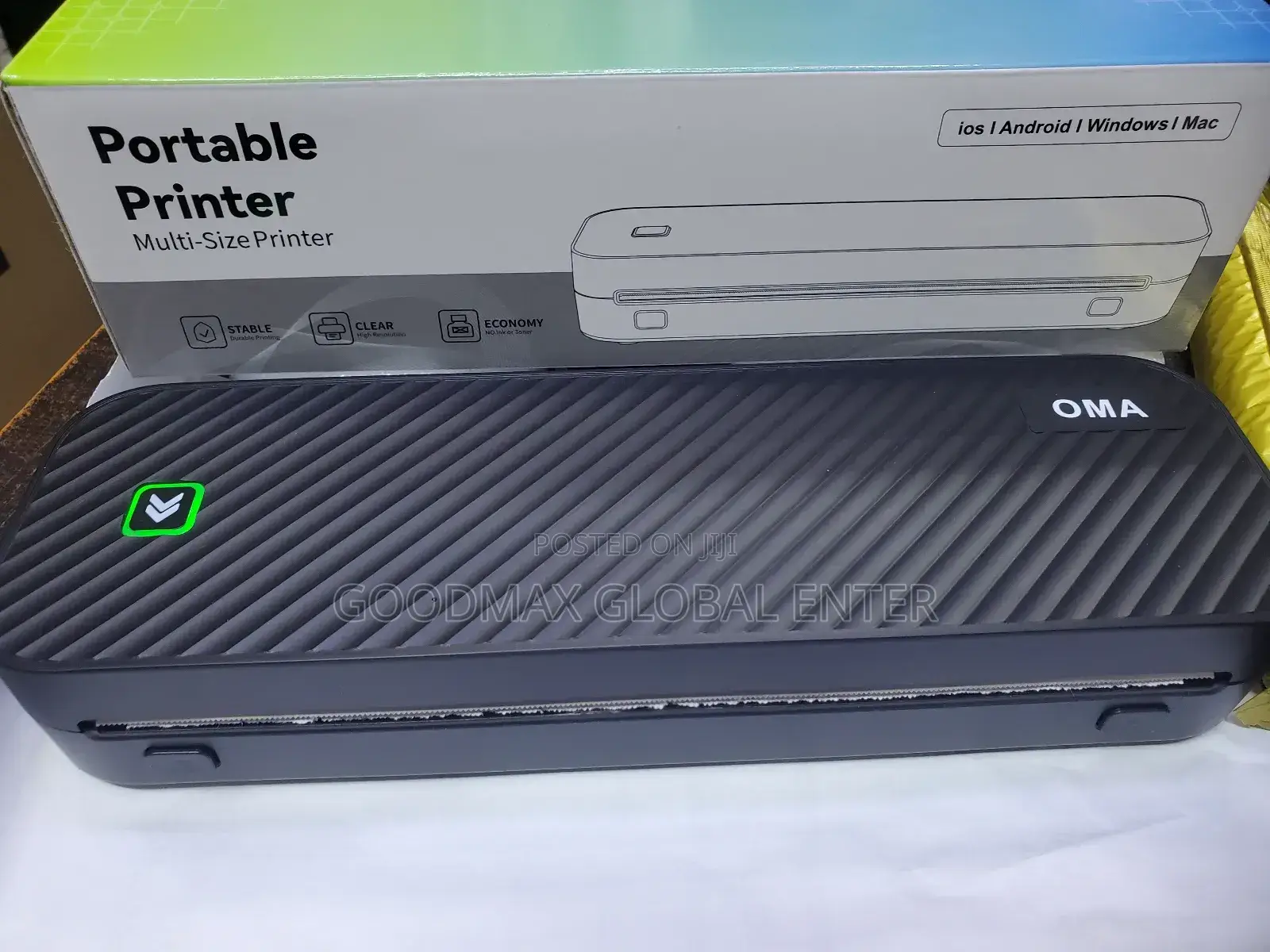 Oma A4 Inkless Mobile Bluetooth Printer