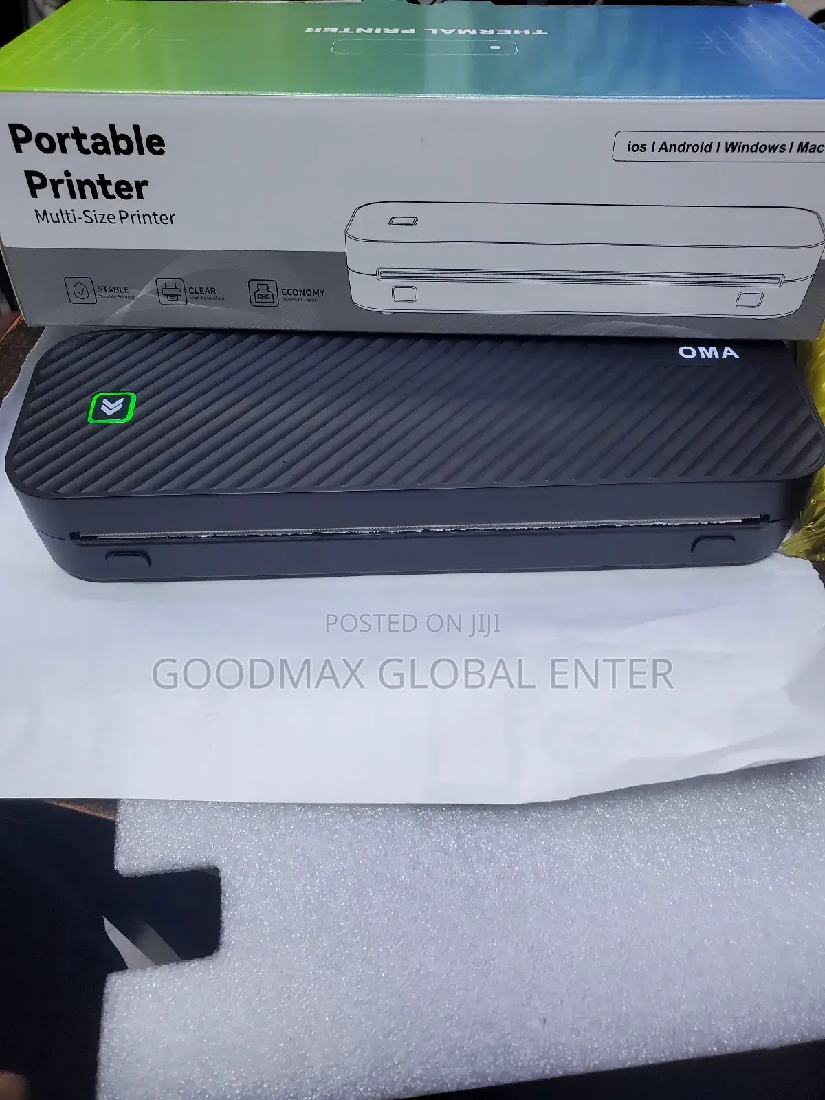 Oma A4 Inkless Mobile Bluetooth Printer
