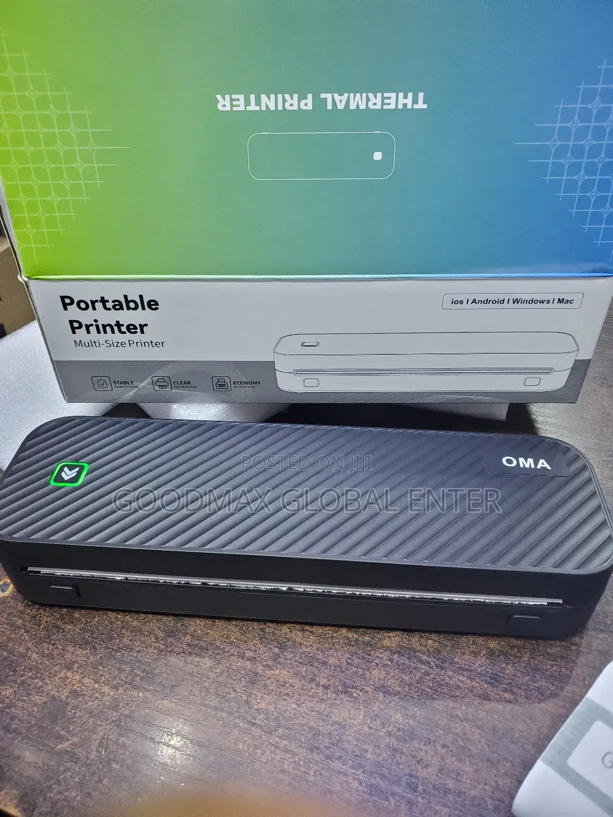 Oma A4 Inkless Mobile Bluetooth Printer
