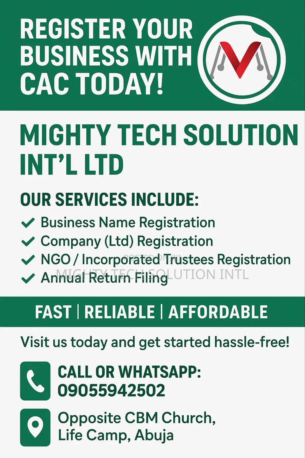 Cac Registration And Annual Return Filing