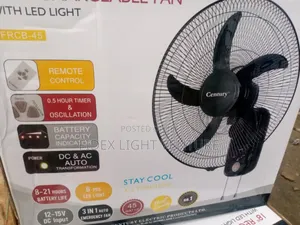 18"Rechargeable Wall Fan