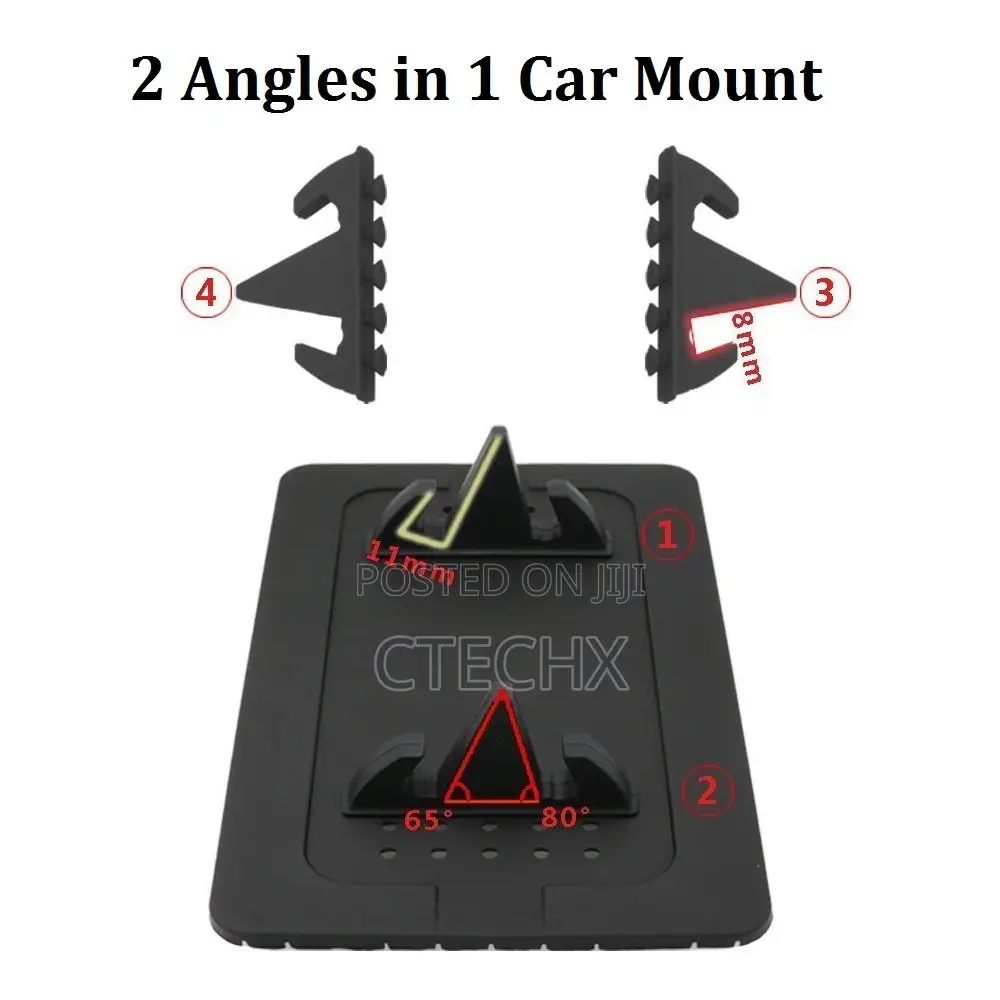 Daite Dashboard Car Phone Mount Holder Dash Mat