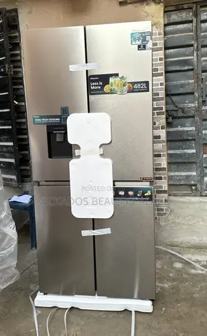Hisense Cross Door Refrigerator 482l (61wc-rq) Pureflat