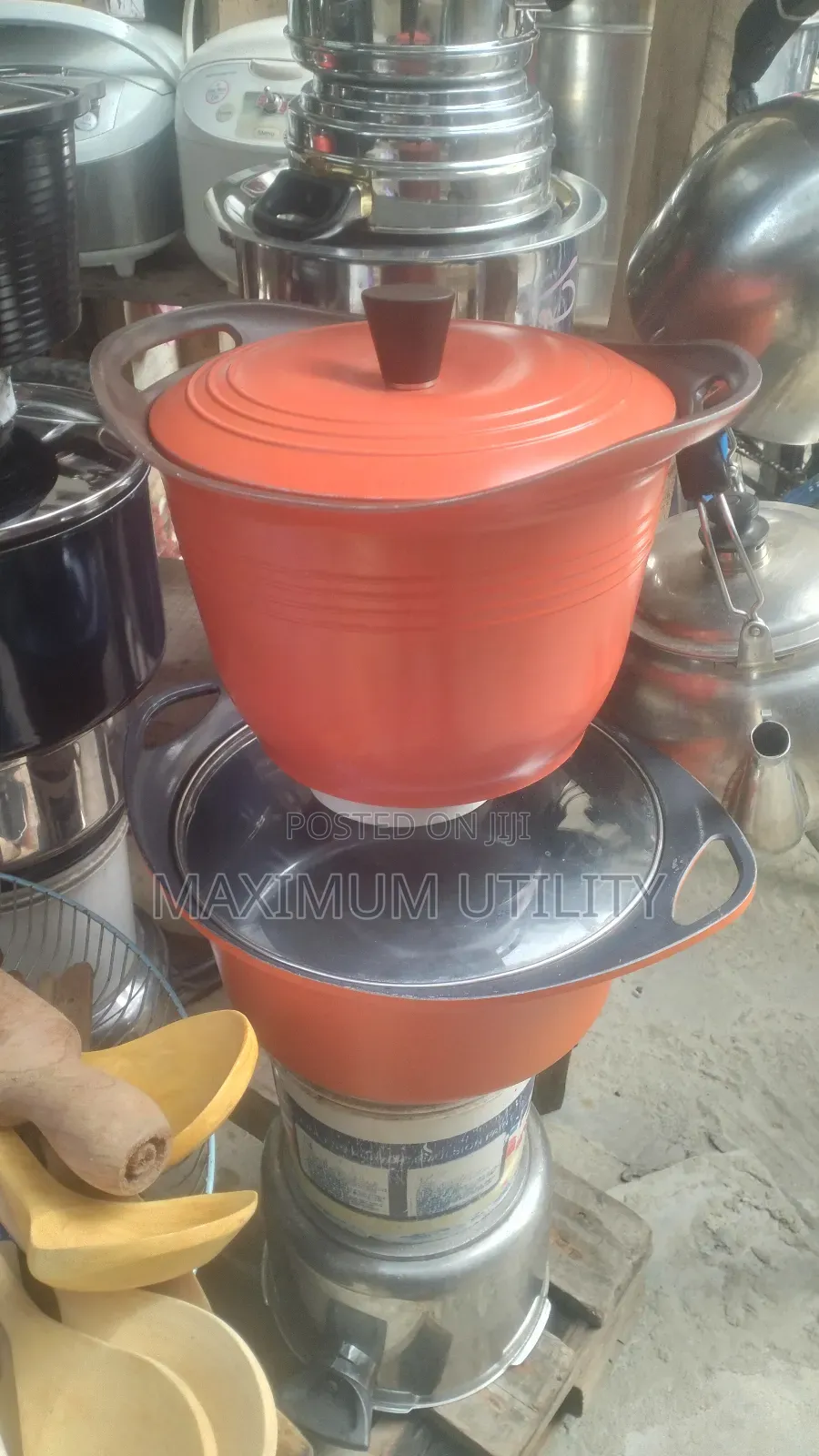 Different Sizes Neat Belgium Non Stick Pot