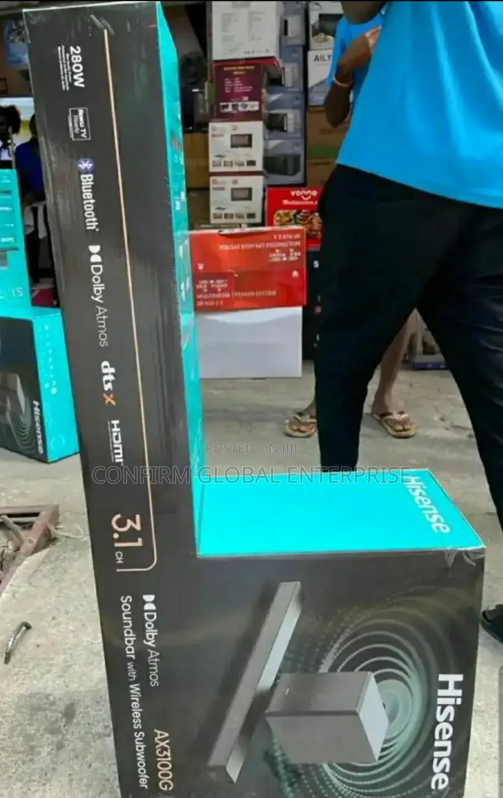 Hisense 280watts Bluetooth Sound Bar