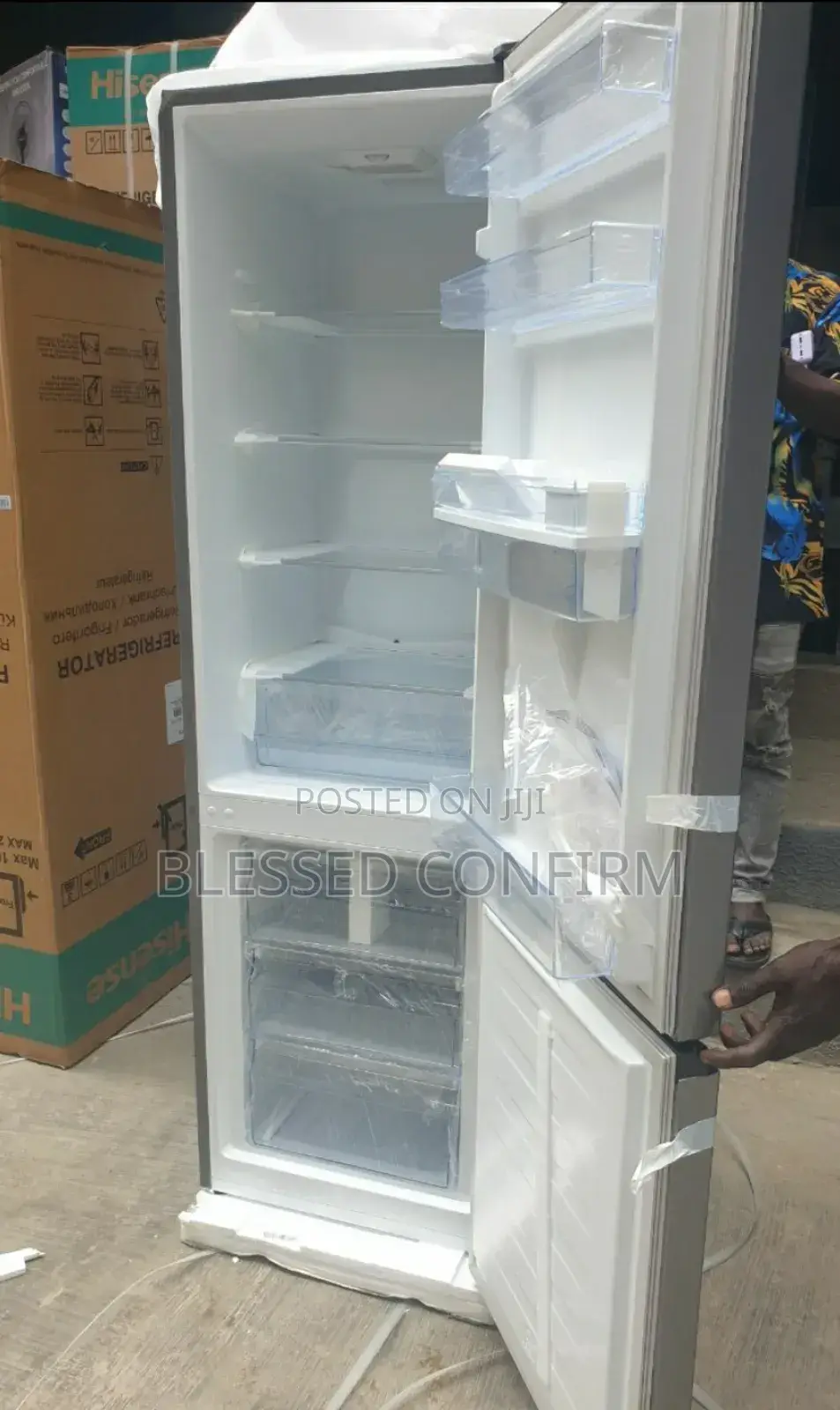 Hisense 264liter Bottom Freezer Refrigerator