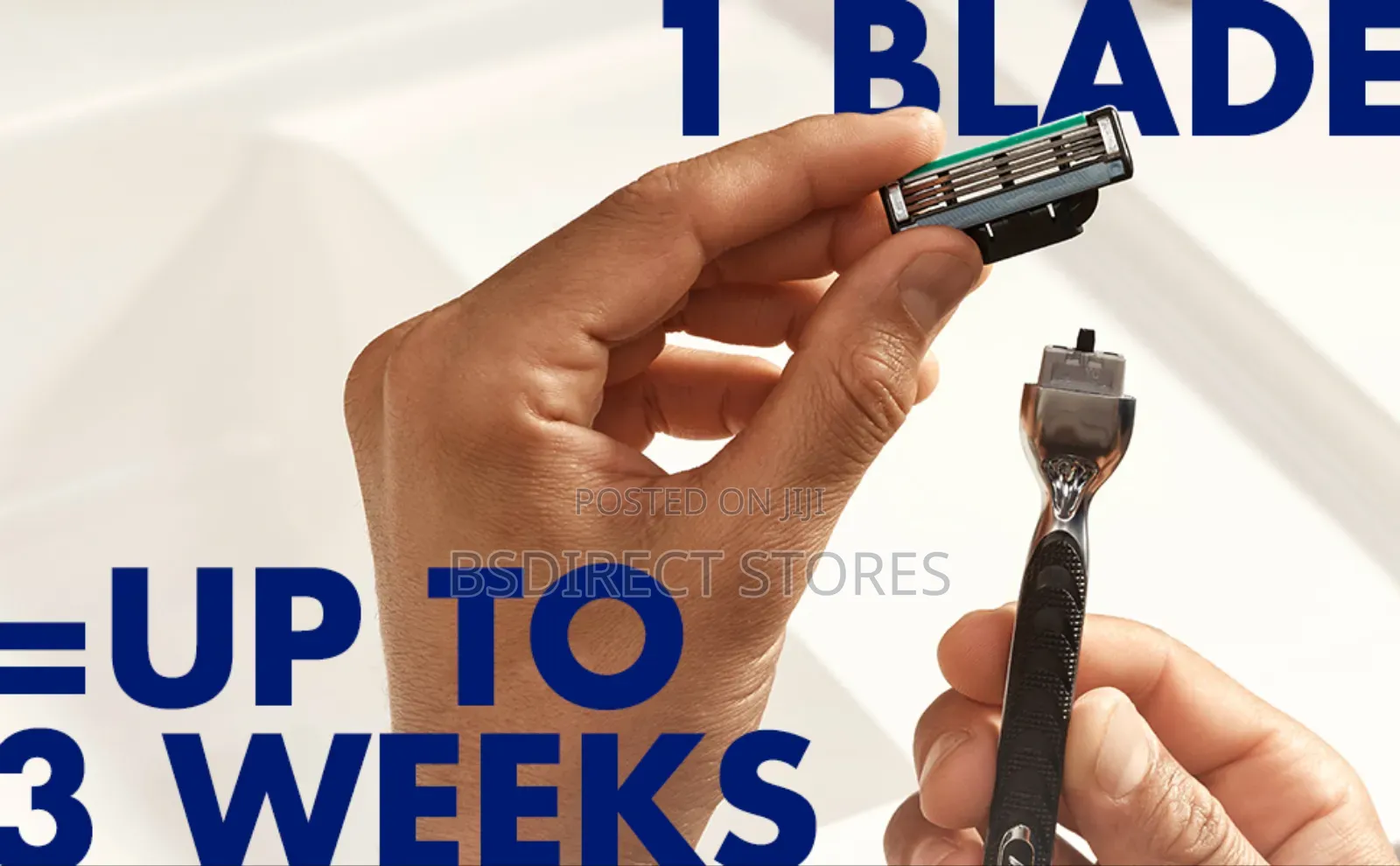 Gillette Mach 3 Razor Kit Plus 4 Blades Classic Smooth Shave