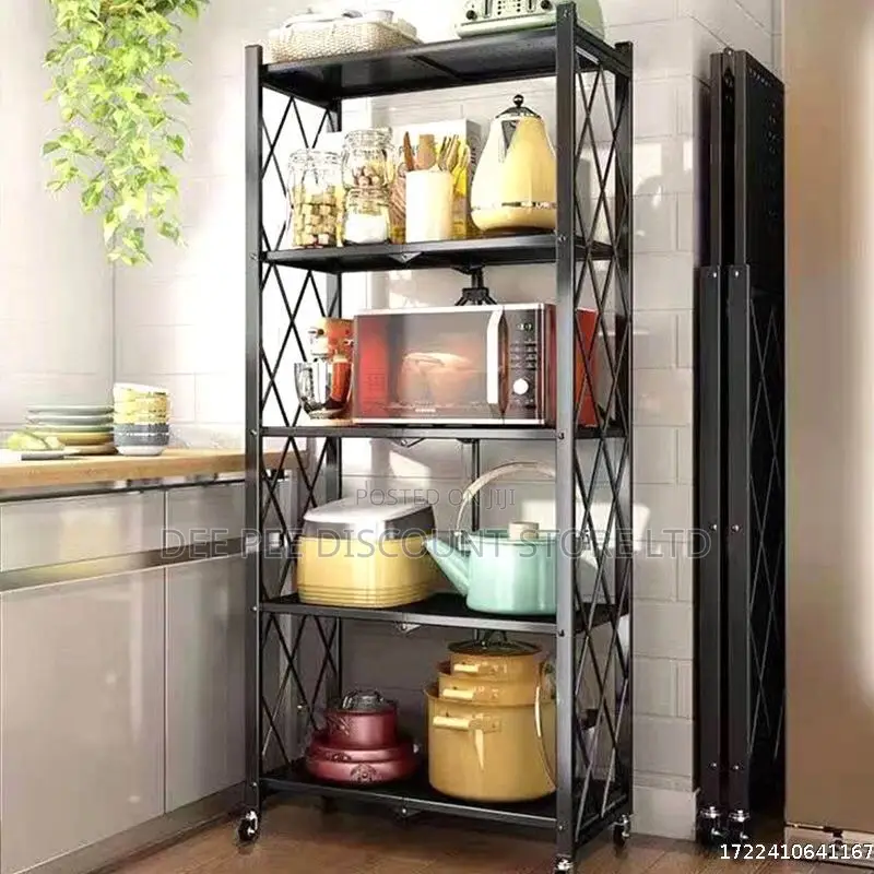 Big Foldable Kitchen Rack 5layers