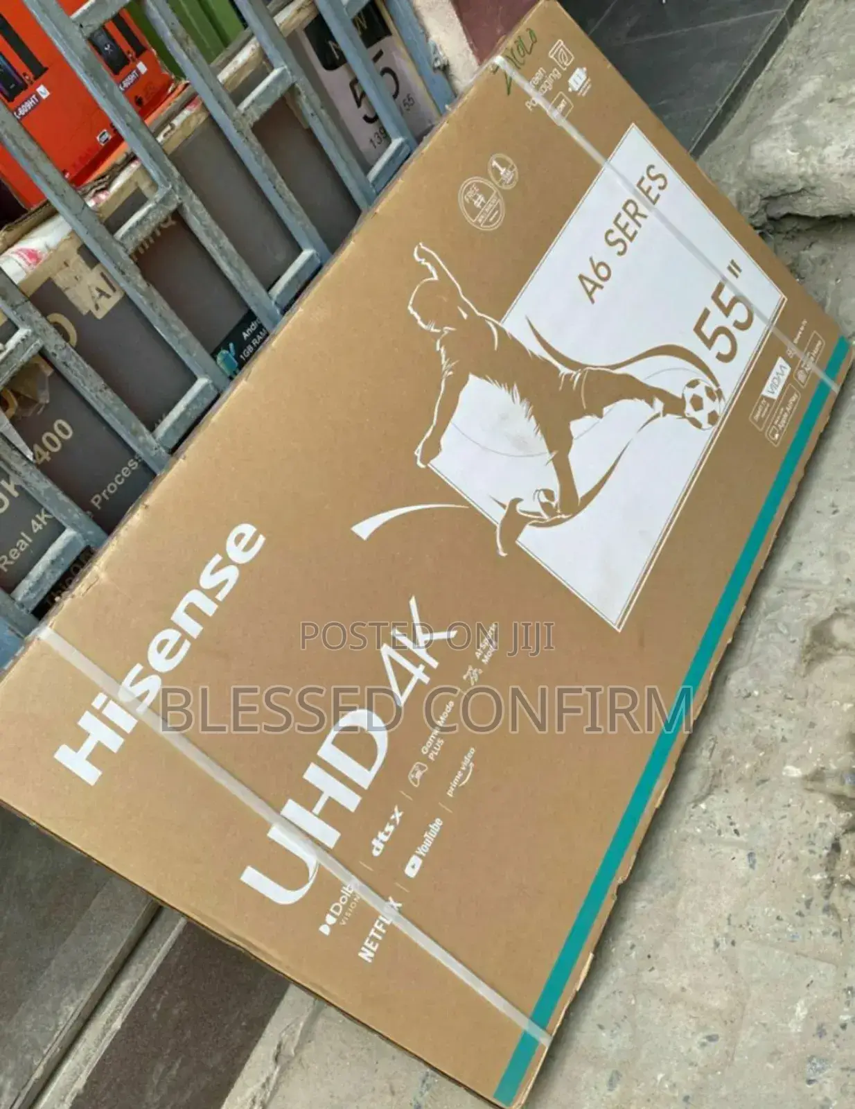 Hisense 55 Inches Uhd Bluetooth Smart Tv