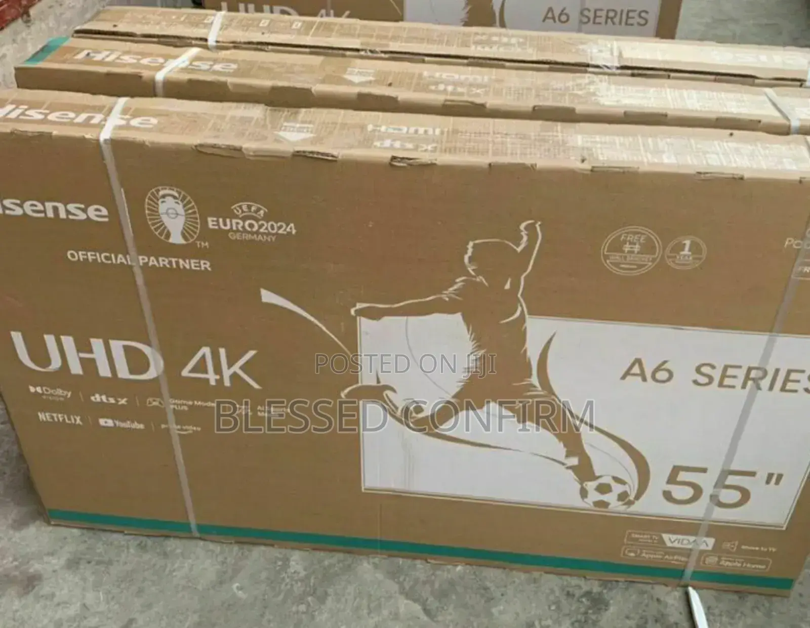 Hisense 55 Inches Uhd Bluetooth Smart Tv