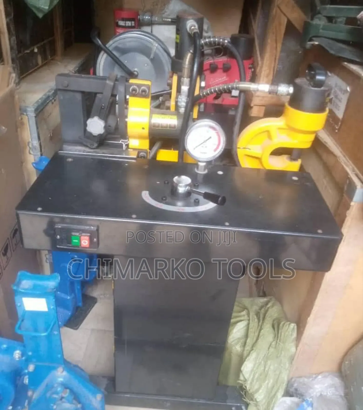 Hydraulic Punching Machine 3 in 1