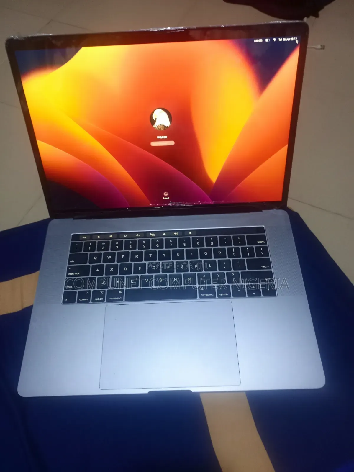 Laptop Apple MacBook Pro 2019 16GB Intel Core i9 SSD 500GB