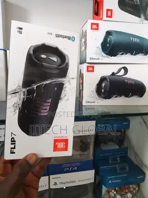 JBL Flip 7 Bluetooth Speaker Black