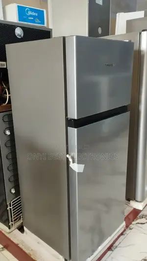 Hisense 154l Double Door Refrigerator Silver- Ref200dr