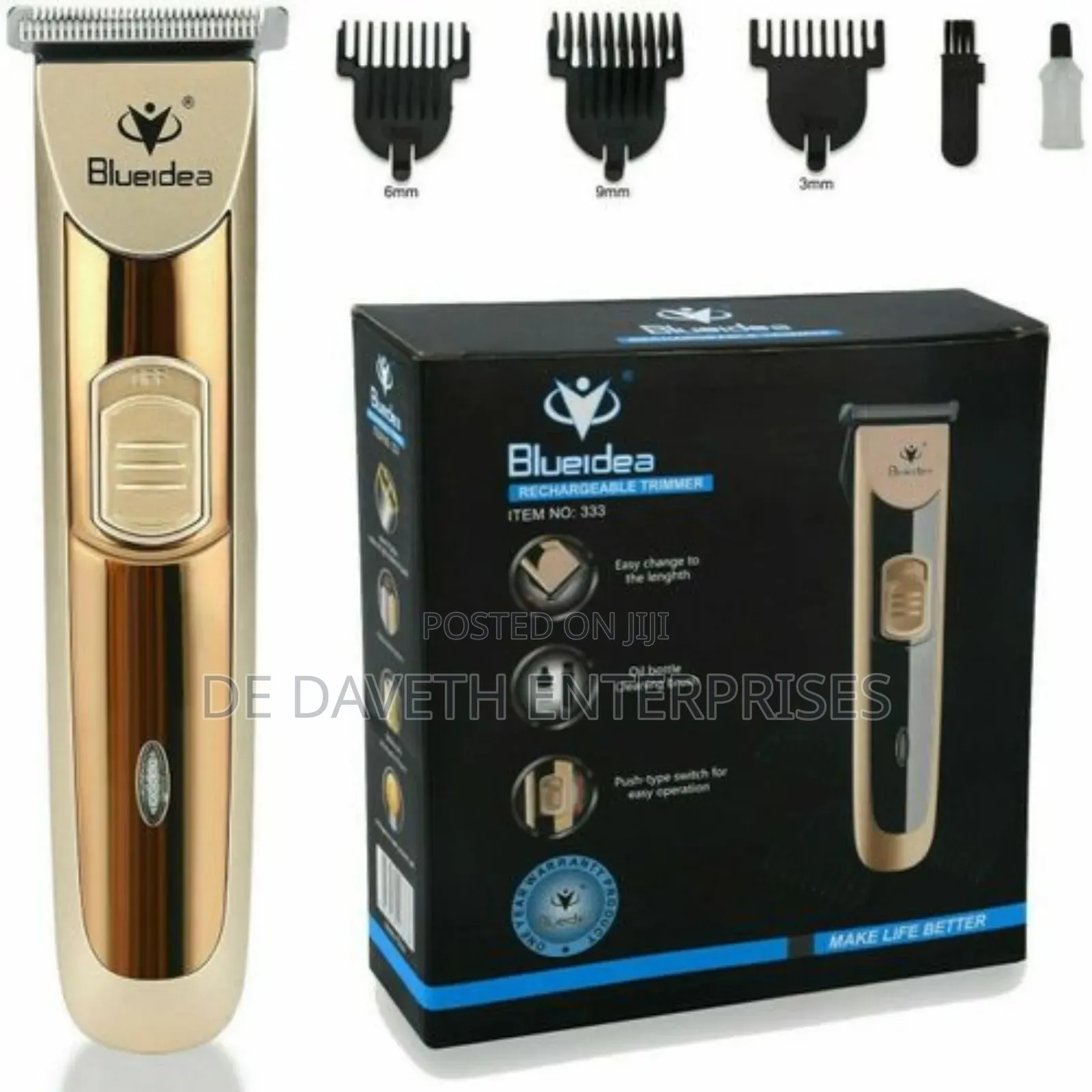 Rechargeable Clipper Shaver
