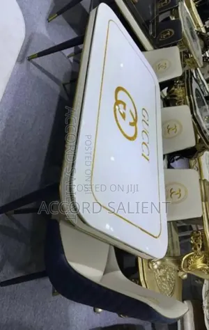 6 Seater Model Marble Dining