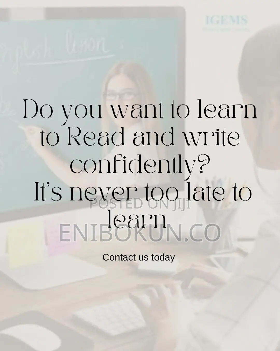 Adult Education Tutor