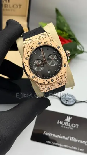 Quality Hublot Time Piece  Wristwatch