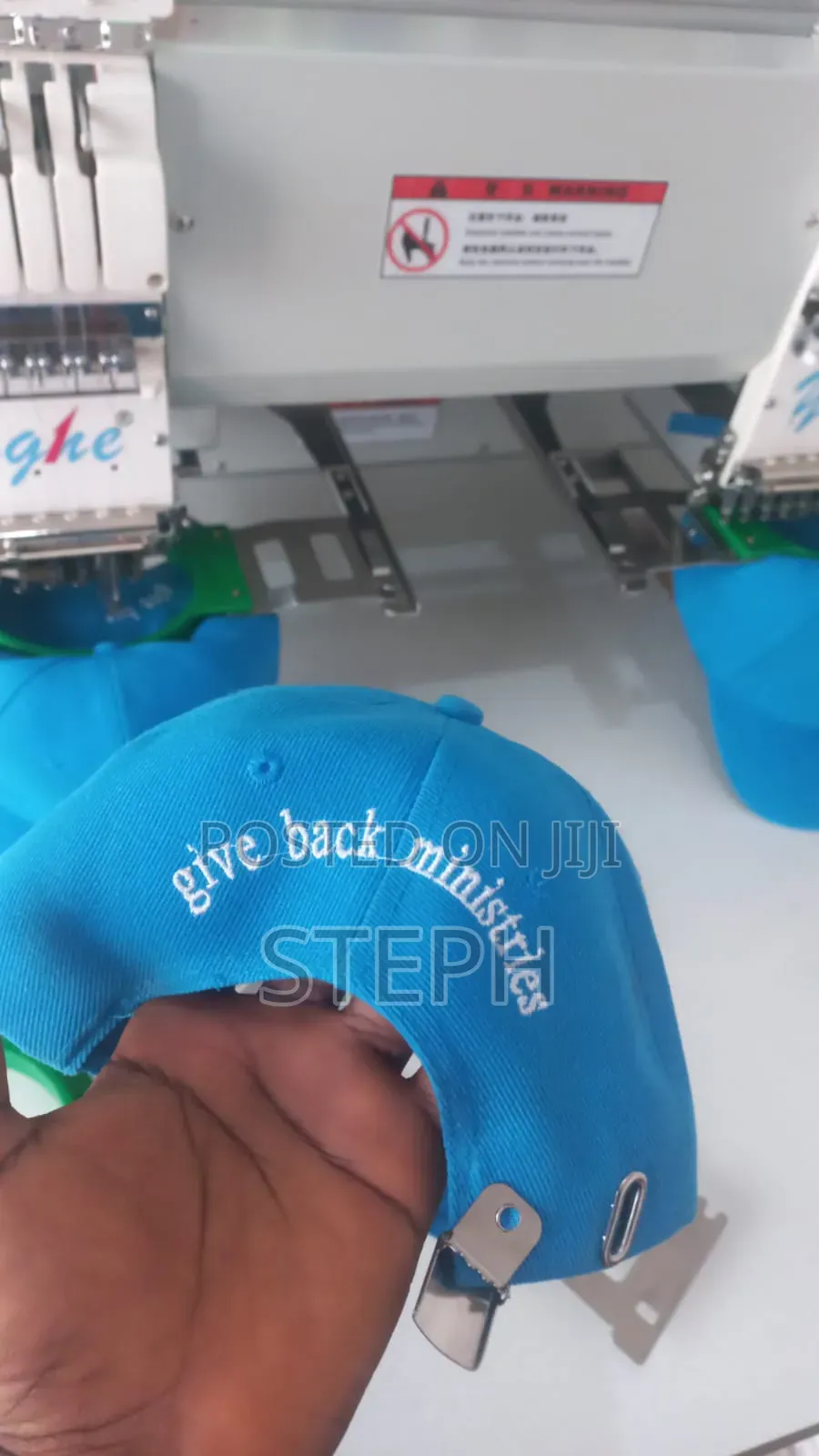 Embroidery Machine and Monogram