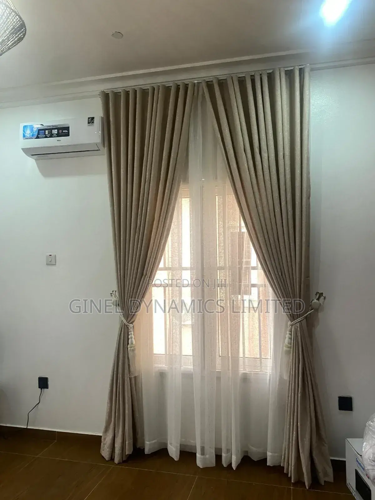 Easy to Slide Window Curtain