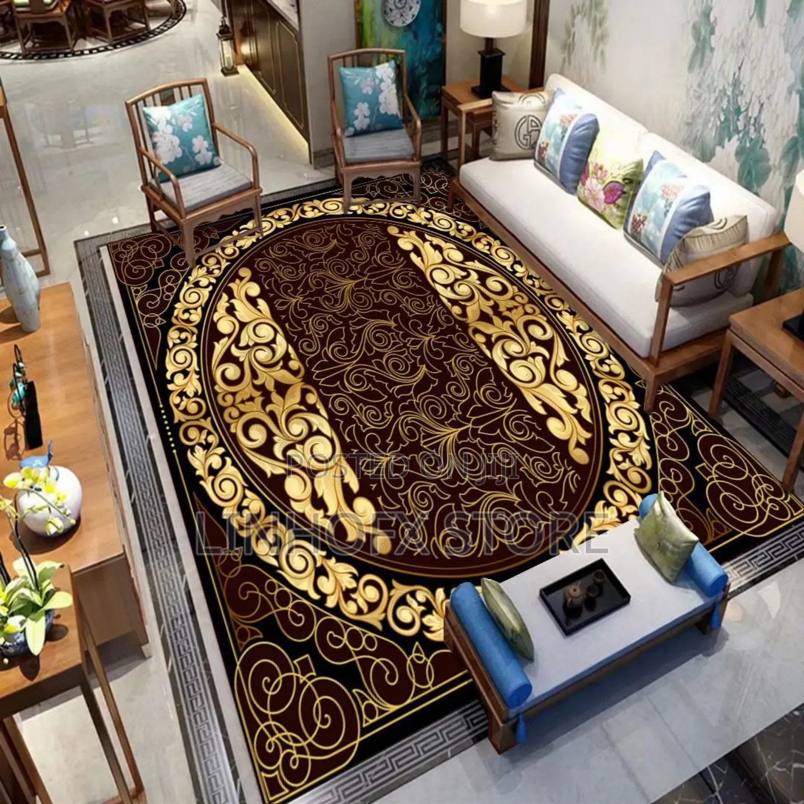 3d Center Carpet 160x230cm