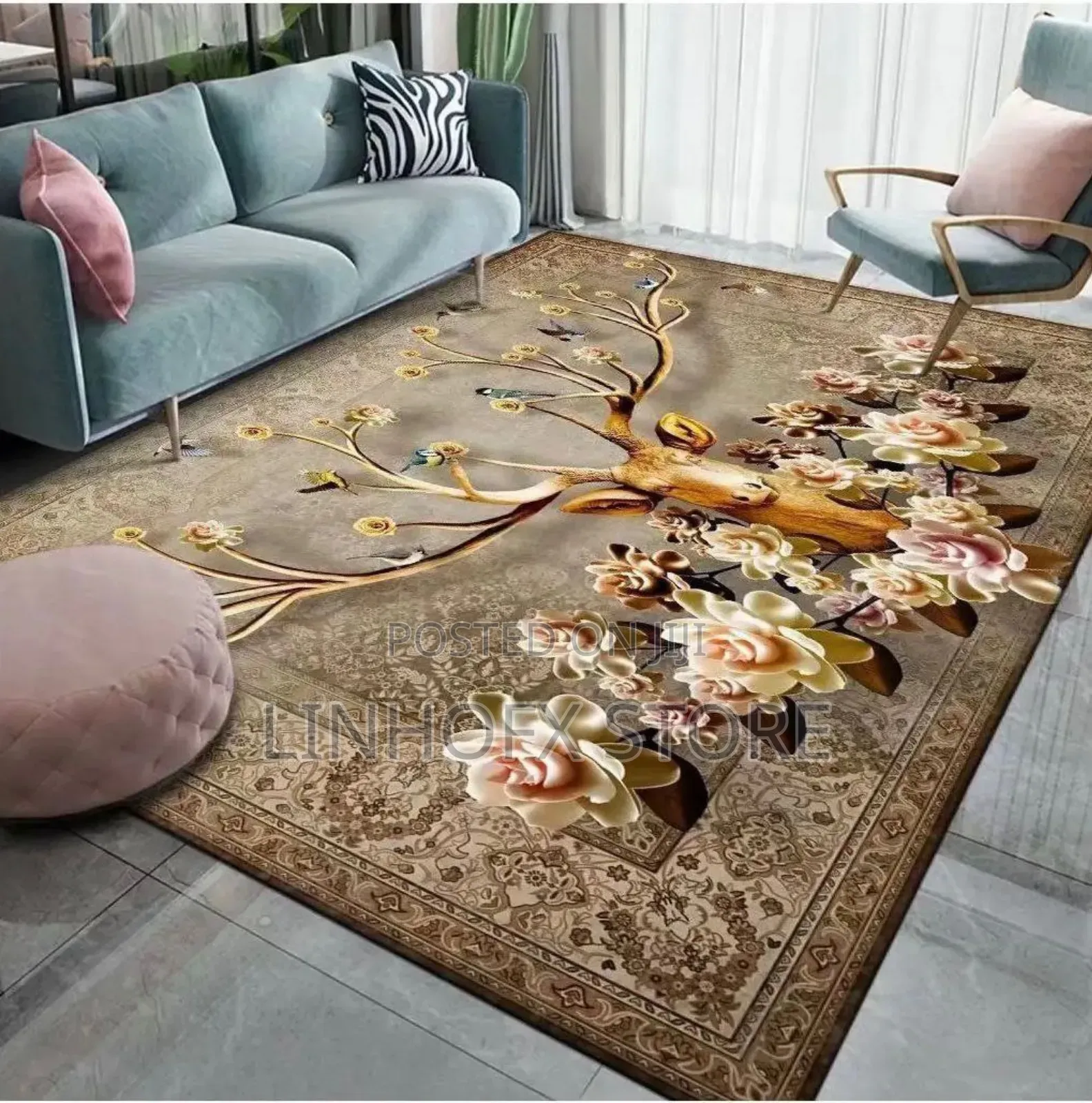 3d Center Carpet 160x230cm