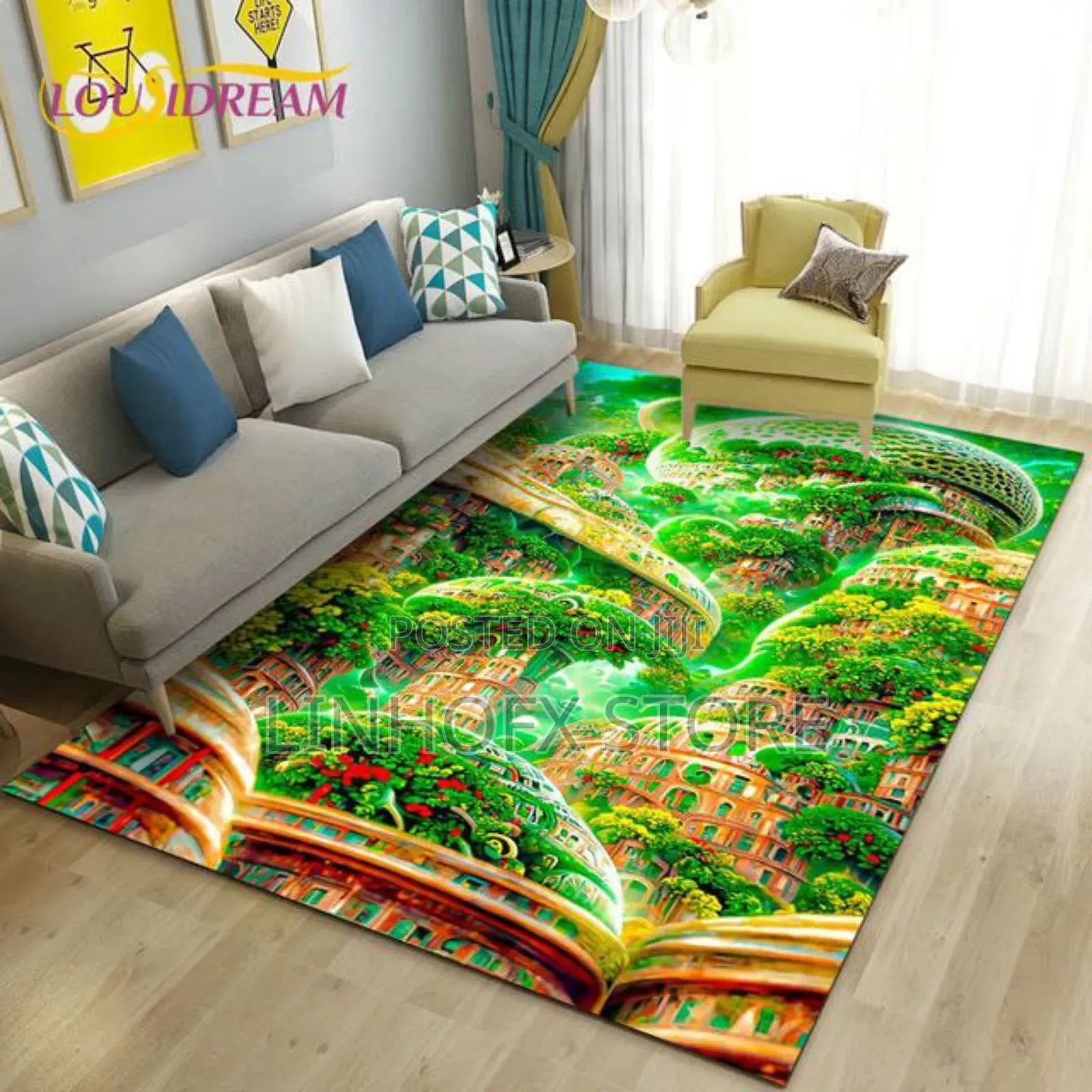 3d Center Carpet 160x230cm