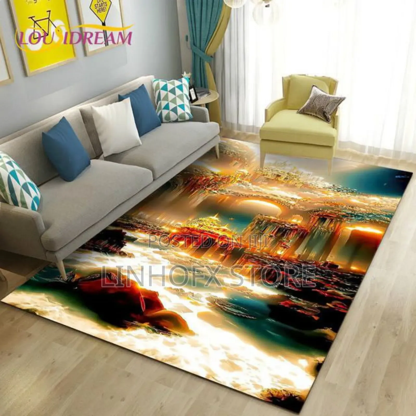 3d Center Carpet 160x230cm