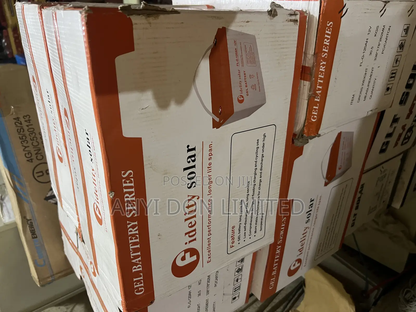 120a Gel Dry Cell Battery