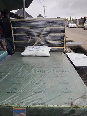 4 by 6 Bed Frame With Foam