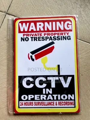 Cctv Safety Sign