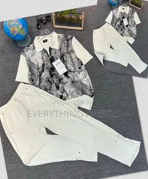 Patterned 2 Piece for Men