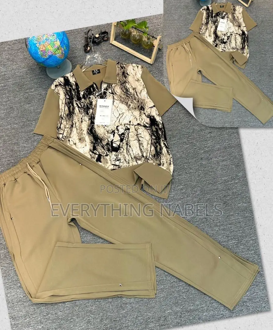 Patterned 2 Piece for Men